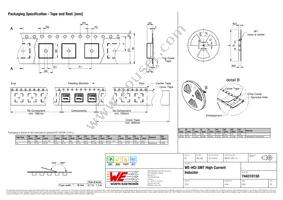 744310150 Datasheet Page 3