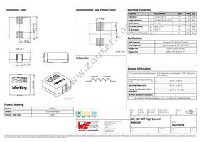 744325016 Datasheet Cover