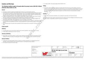 7443340047 Datasheet Page 5