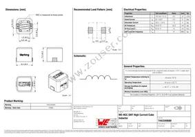 7443340680 Datasheet Cover