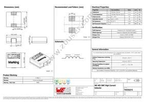 744355215 Datasheet Cover