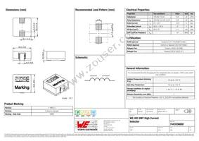 7443556680 Datasheet Cover