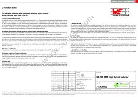 7443630700 Datasheet Page 6