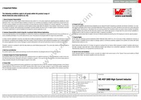 7443631500 Datasheet Page 6