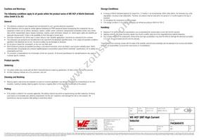 7443640470 Datasheet Page 6