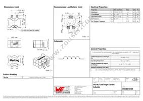 74436410150 Datasheet Cover