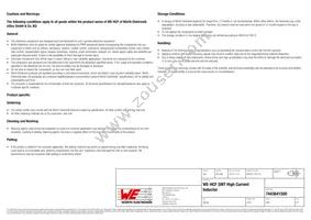 7443641500 Datasheet Page 6