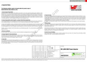 74437321010 Datasheet Page 6