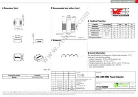 74437334068 Datasheet Cover