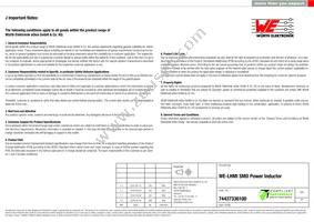 74437336100 Datasheet Page 6