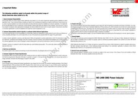 74437377015 Datasheet Page 6