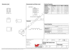 744383130047 Datasheet Cover