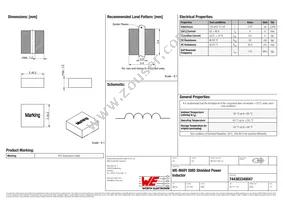 744383340047 Datasheet Cover