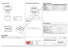 74439370068 Datasheet Cover