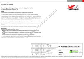 7445101 Datasheet Page 5