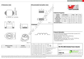 74451133 Datasheet Cover