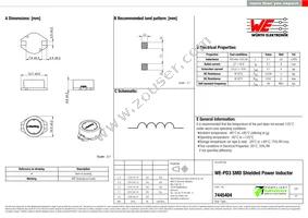 7445404 Datasheet Cover