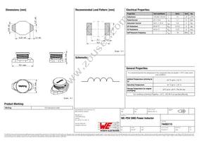 74455115 Datasheet Cover