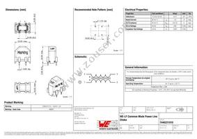 7446221010 Datasheet Cover