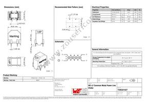 7446321027 Datasheet Cover