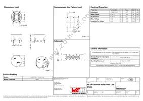 7446721027 Datasheet Cover