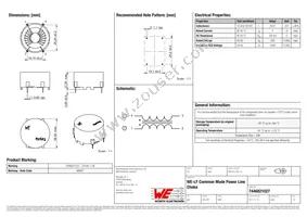 7446821027 Datasheet Cover