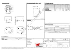 7446822006 Datasheet Cover