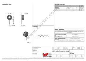 7447020 Datasheet Cover