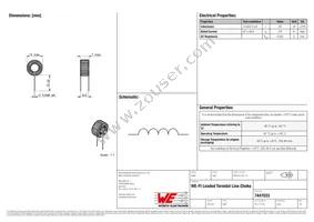 7447033 Datasheet Cover