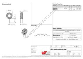 7447070 Datasheet Cover