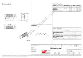 744711003 Datasheet Cover