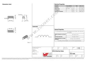 744711005 Datasheet Cover