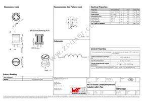 7447211332 Datasheet Cover