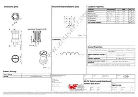 7447221102 Datasheet Cover