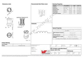 7447221332 Datasheet Cover