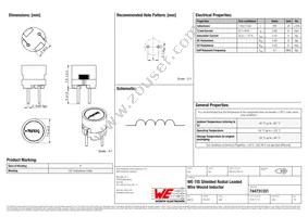 744731331 Datasheet Cover