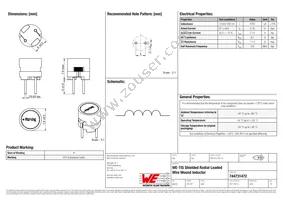 744731472 Datasheet Cover