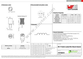 7447462010 Datasheet Cover