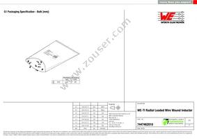 7447462010 Datasheet Page 3