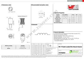 7447462022 Datasheet Cover