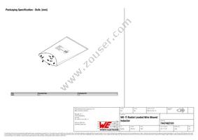 7447462101 Datasheet Page 3