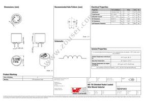 7447471013 Datasheet Cover