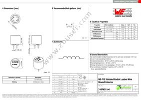 7447471104 Datasheet Cover