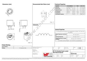 7447471470 Datasheet Cover