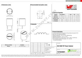 744750340047 Datasheet Cover