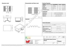 74476010C Datasheet Cover