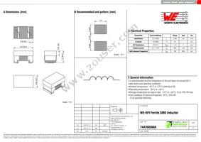 744760268A Datasheet Cover