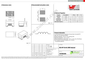 744760339A Datasheet Cover