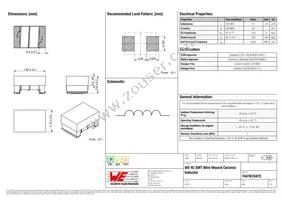 744761047C Datasheet Cover