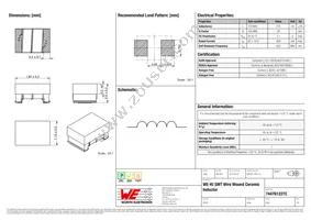 744761227C Datasheet Cover